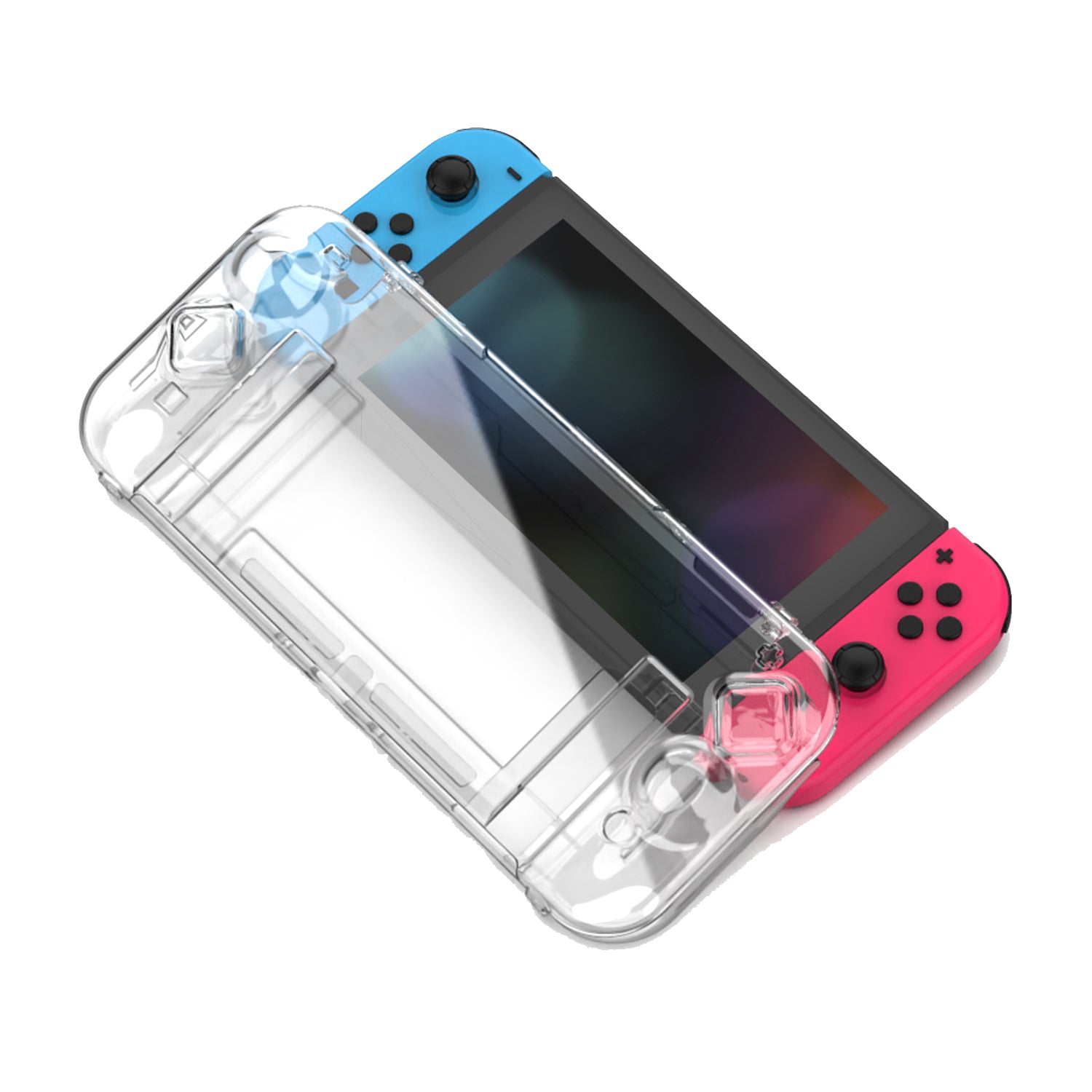 DSS-139 Transparent PC Case for Nintendo Switch Hard Shell Anti-Scratch Protective Cover DSS-139 Transparent PC Case for Nintendo Switch Hard Shell Anti-Scratch Protective Cover